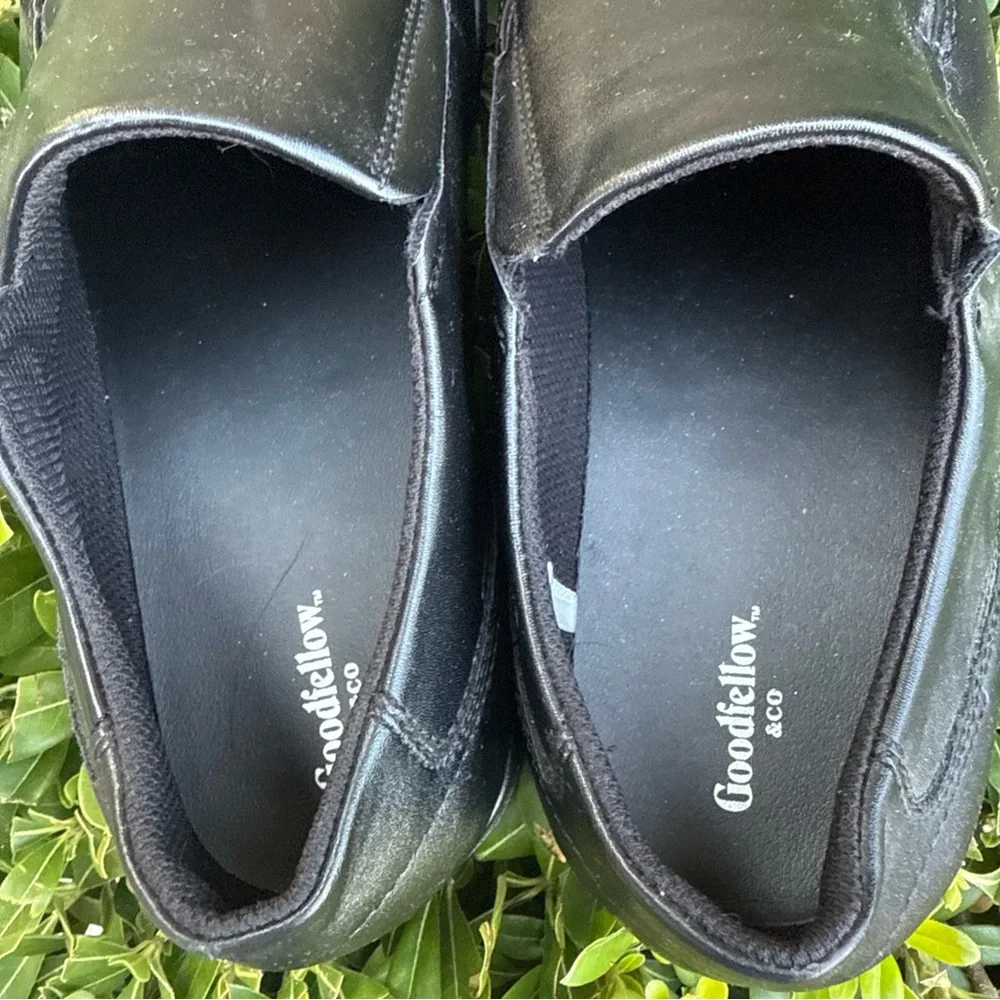 Goodfellow Men’s size 10 Loafer‎ Dress Shoe Black slip on work wedding party